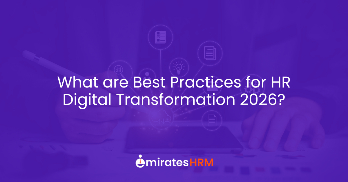 What are Best Practices for HR Digital Transformation 2026?