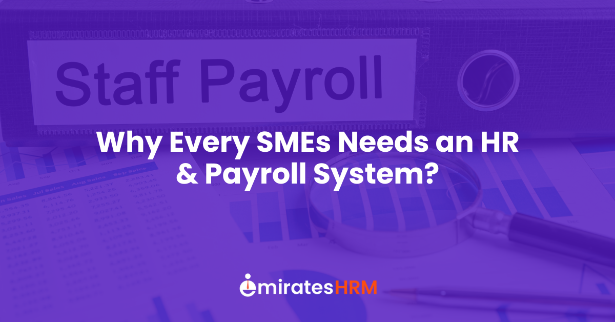 Why Every SMEs Needs an HR and Payroll System?